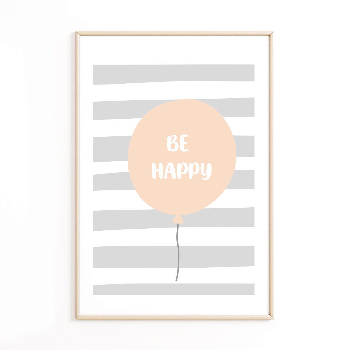 affiche-be-happy-rose