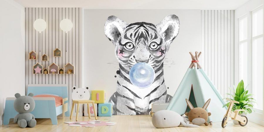 papier-peint-bébé-tigre