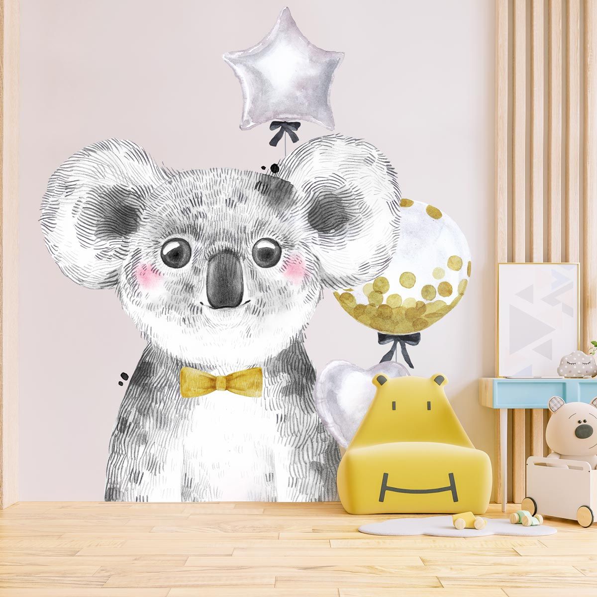 papier-peint-koala-chambre-enfant