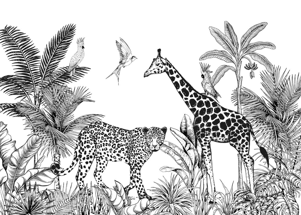 papier-peint-animaux-safari
