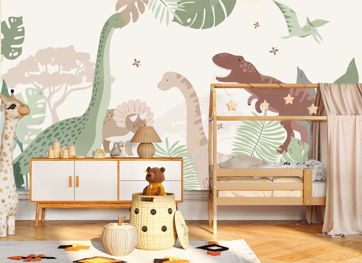 papier-peint-panoramique-dinosaure
