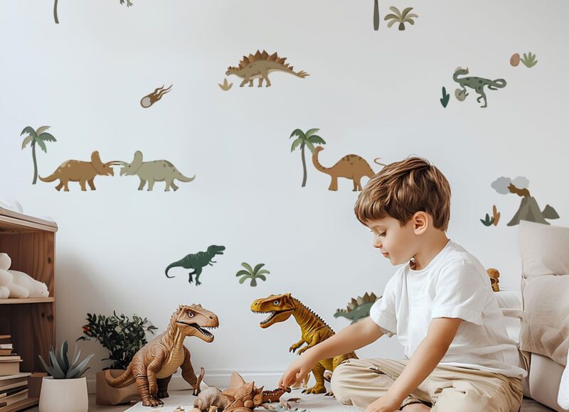 sticker dinosaure enfant