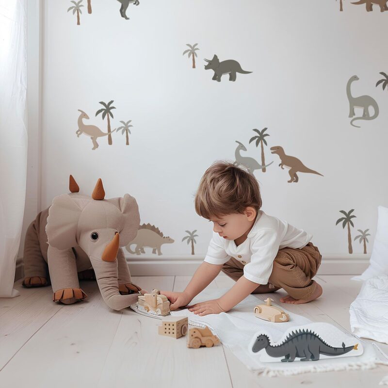 sticker dino-bébé-pastel