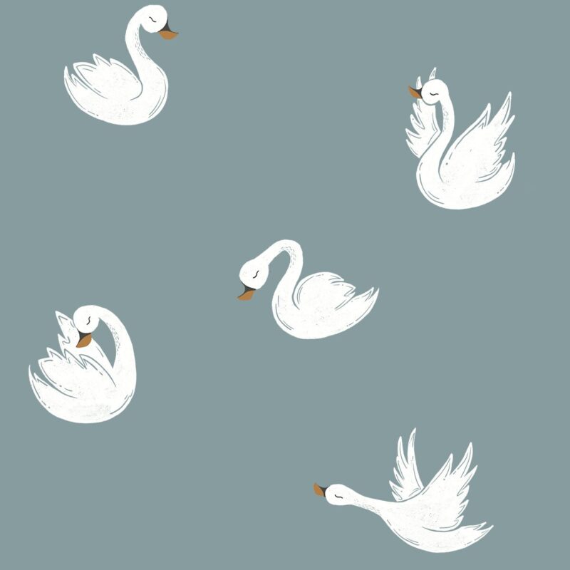Papier peint Cygne pour enfant – Image 5