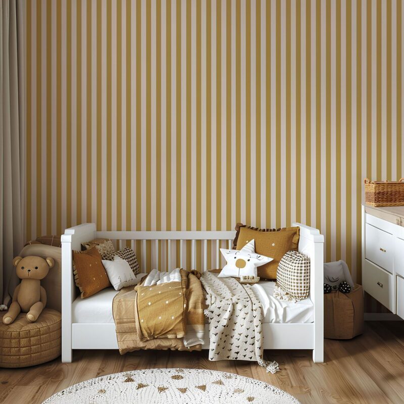 Papier peint Rayures Fines