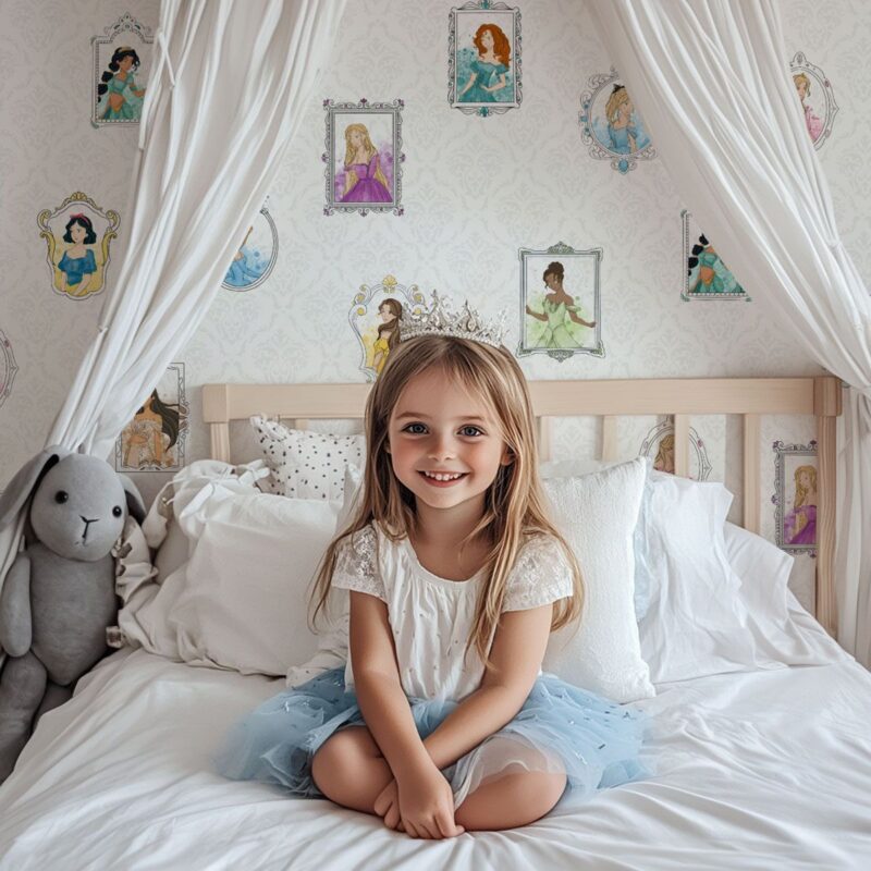 Papier peint princesse disney