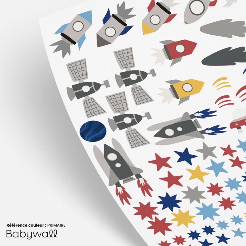Planche-de-sticker-fusée-mixte--Primaire