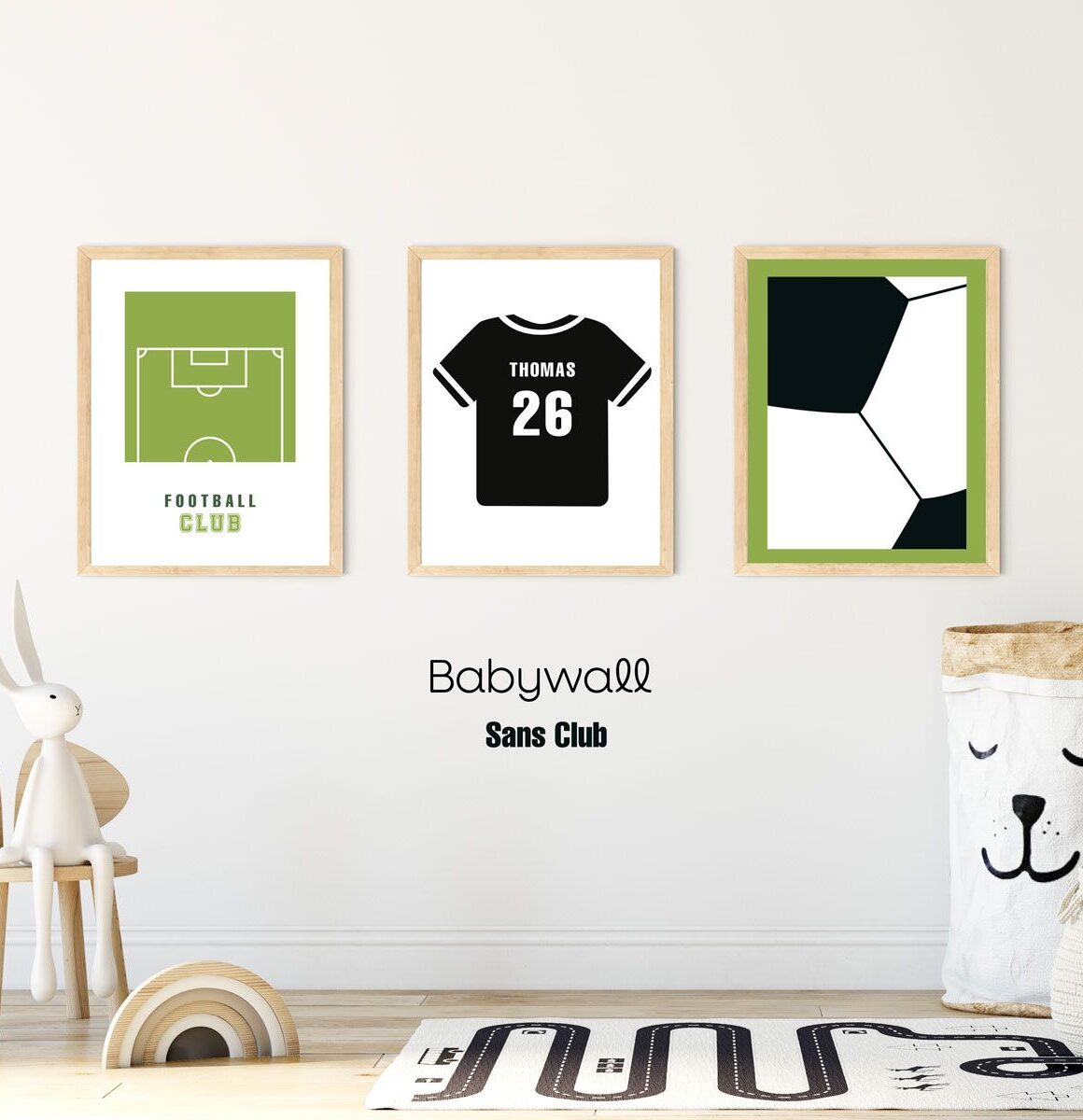 affiche football enfant