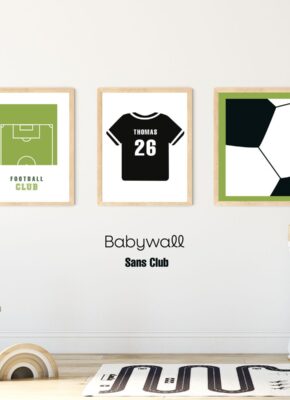 affiche football enfant