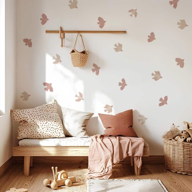 Sticker hirondelle enfant