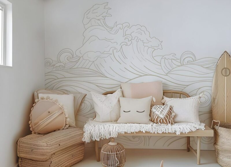 Vague panoramique sable pinterest