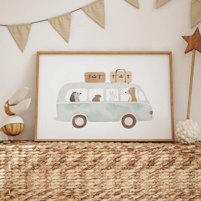 affiche-animaux-en-voyage-pour-enfant