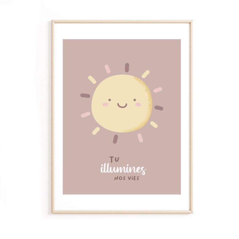 affiche-bébé-soleil