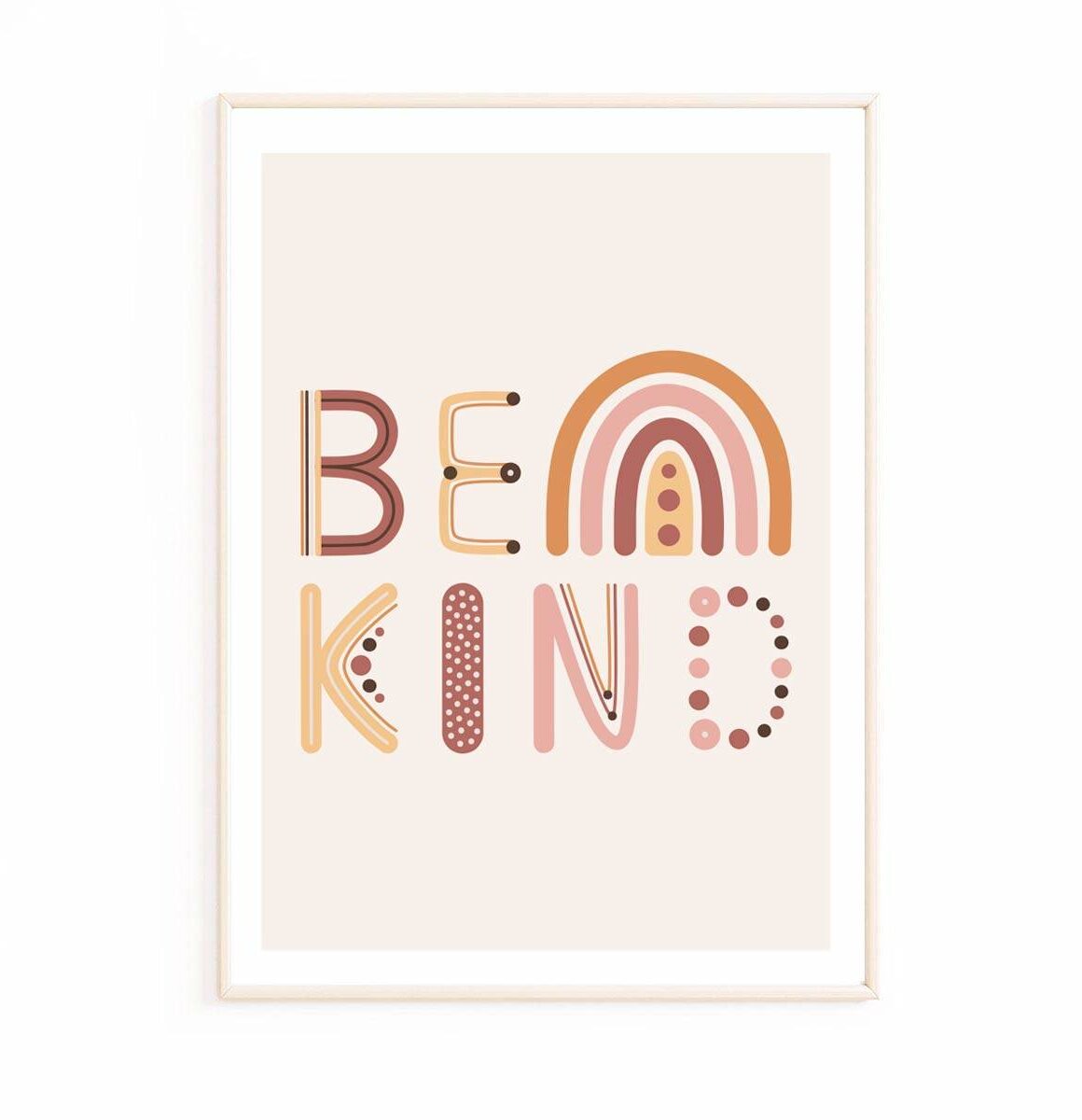 affiche-boheme-'be-kind'