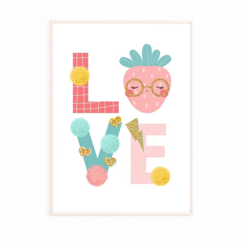 affiche-chambre-fille