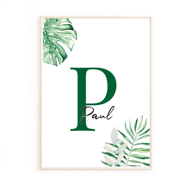 affiche-jungle-personnalisé