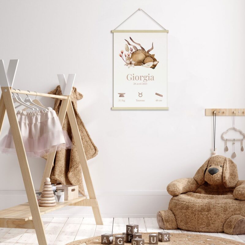 affiche-naissance-biche-rose