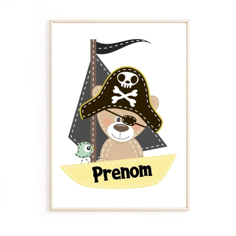 affiche-pirate-personnalisée