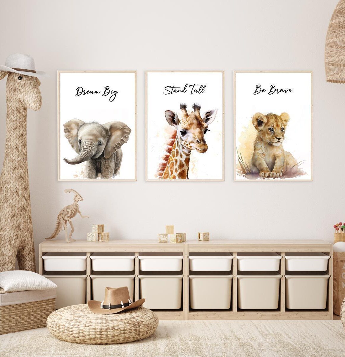 affiche-safari-bébé