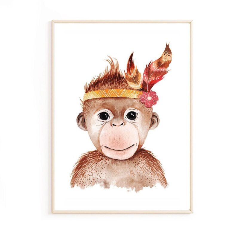 affiche-singe-boheme