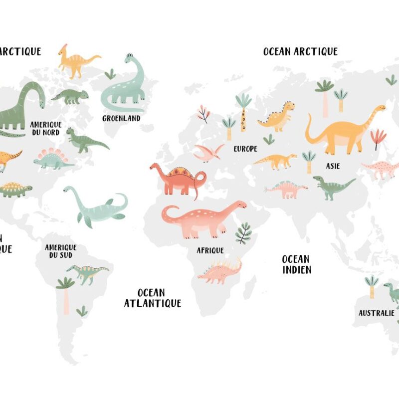 carte-du-monde-dinosaures