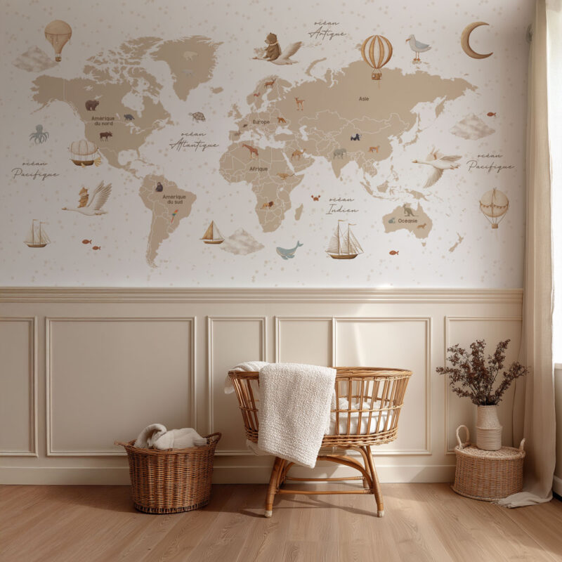 chambre-bébé-beige-soubassement