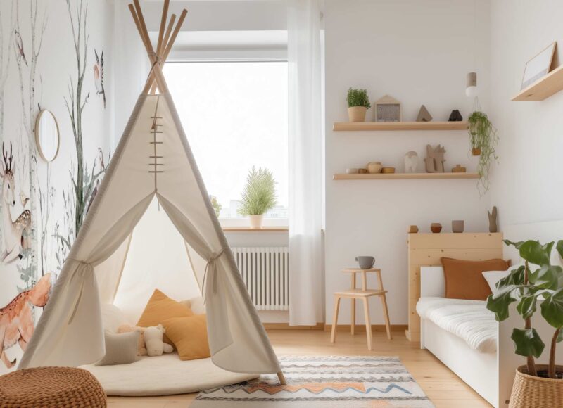 Tipi chambre enfant