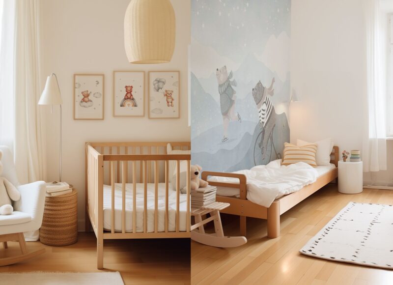 inspiration chambre enfant bois