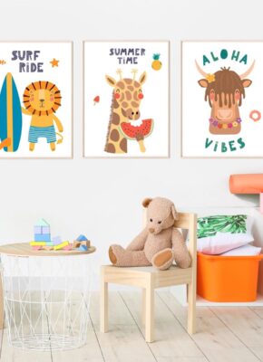 lot-3-affiche-surfeur-bébé