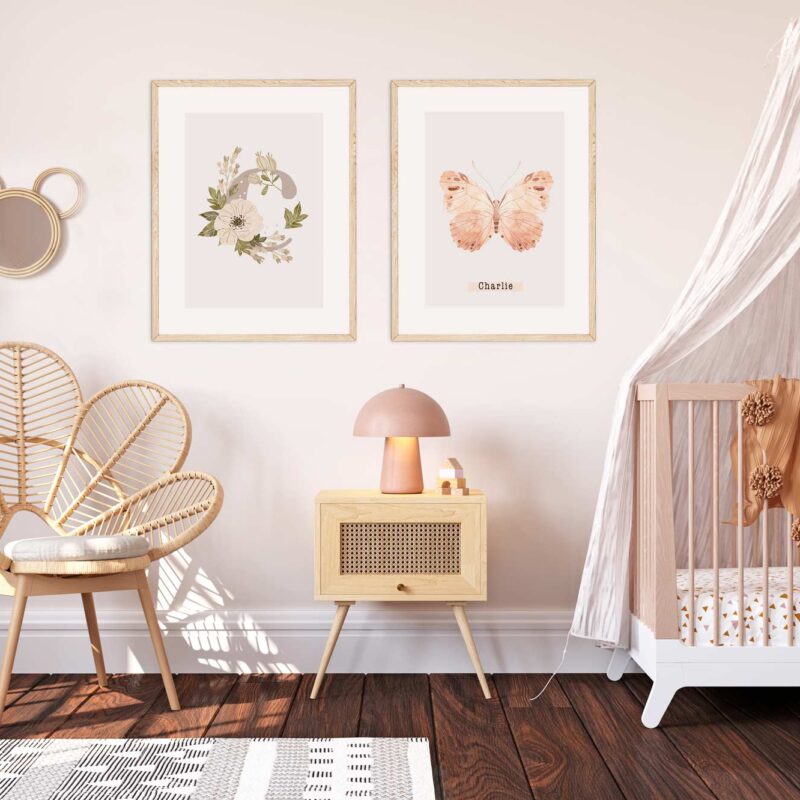 lot-affiches-chambre-fille