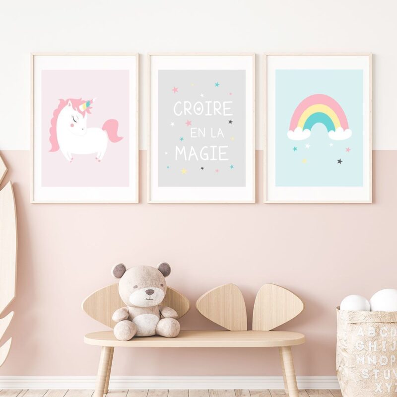 lot-de-3-affiches-licorne