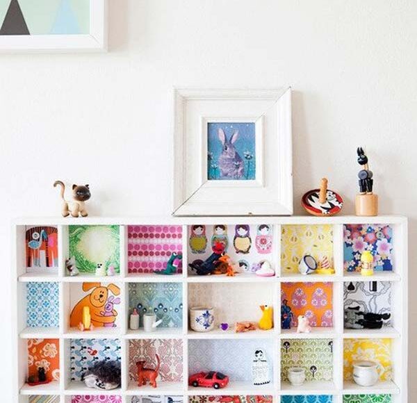 Inspiration meuble en papier peint pour enfant