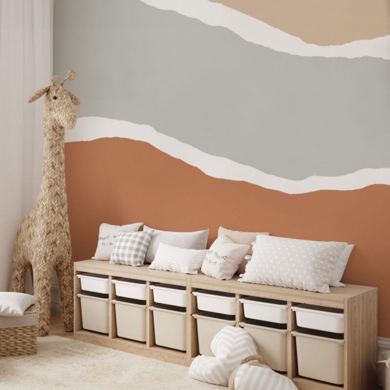 papier peint coloré enfant