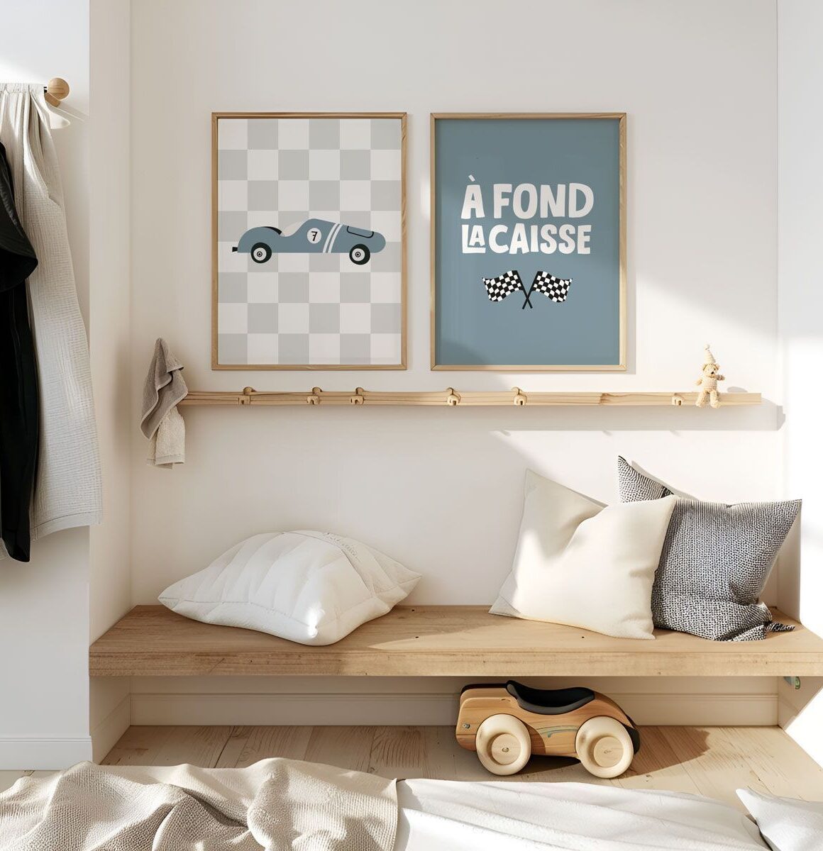 affiche voiture retro