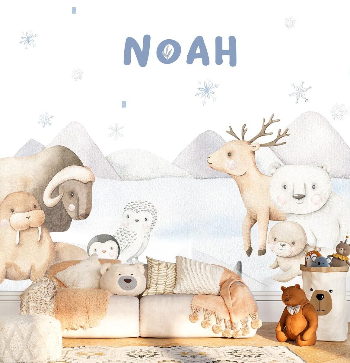 papier-peint-animaux-antarctique-enfant