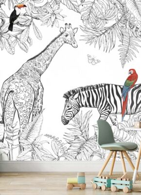 papier-peint-animaux-enfant