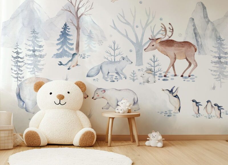 papier-peint-animaux-neige