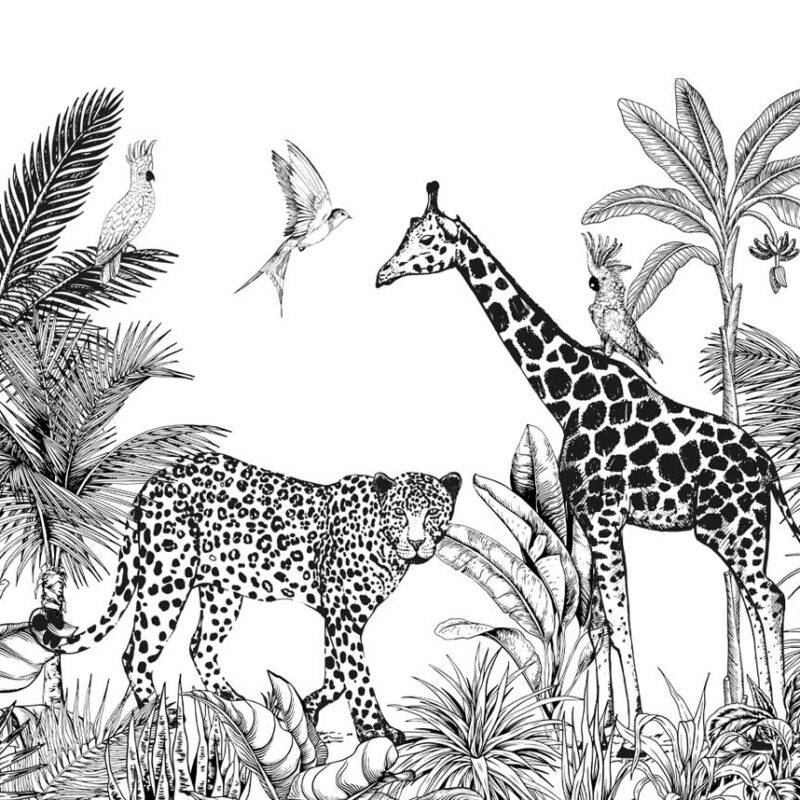 papier-peint-animaux-safari