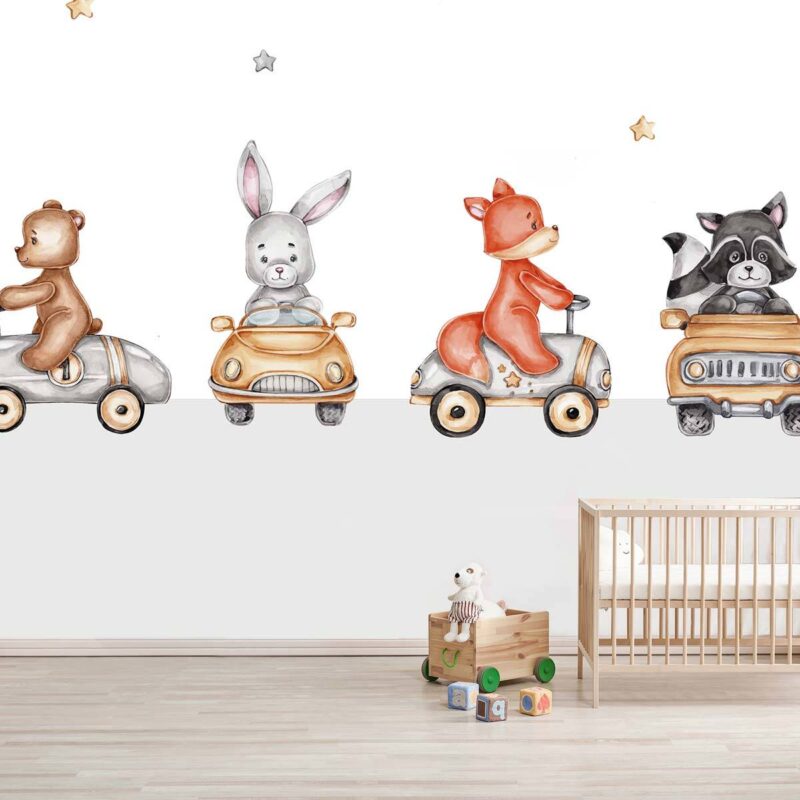 papier-peint-animaux-voiture