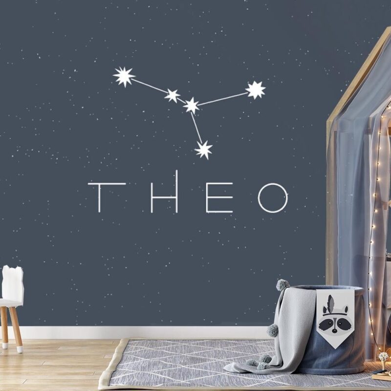 papier peint astrologie personnalisé