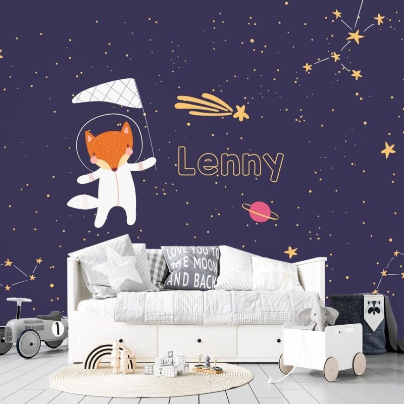 papier peint astronaute enfant 3