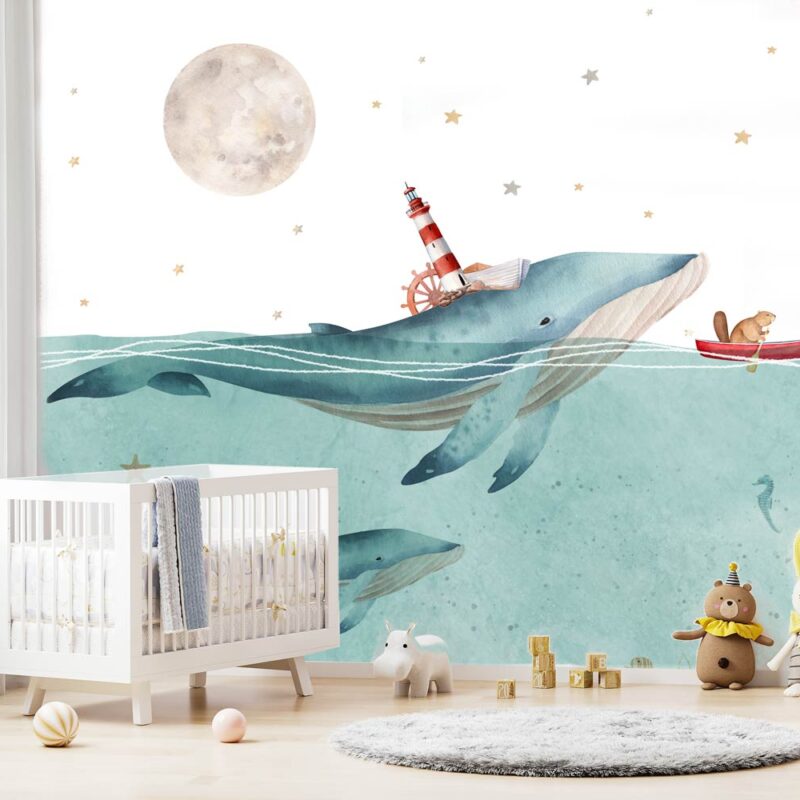 papier-peint-baleine-enfant