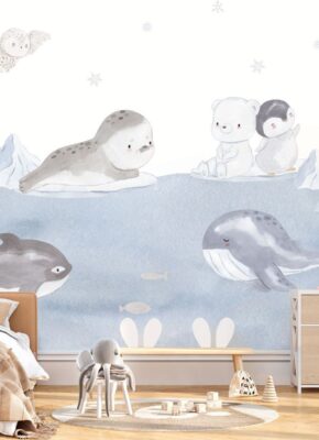 papier-peint-bébé-antarctique