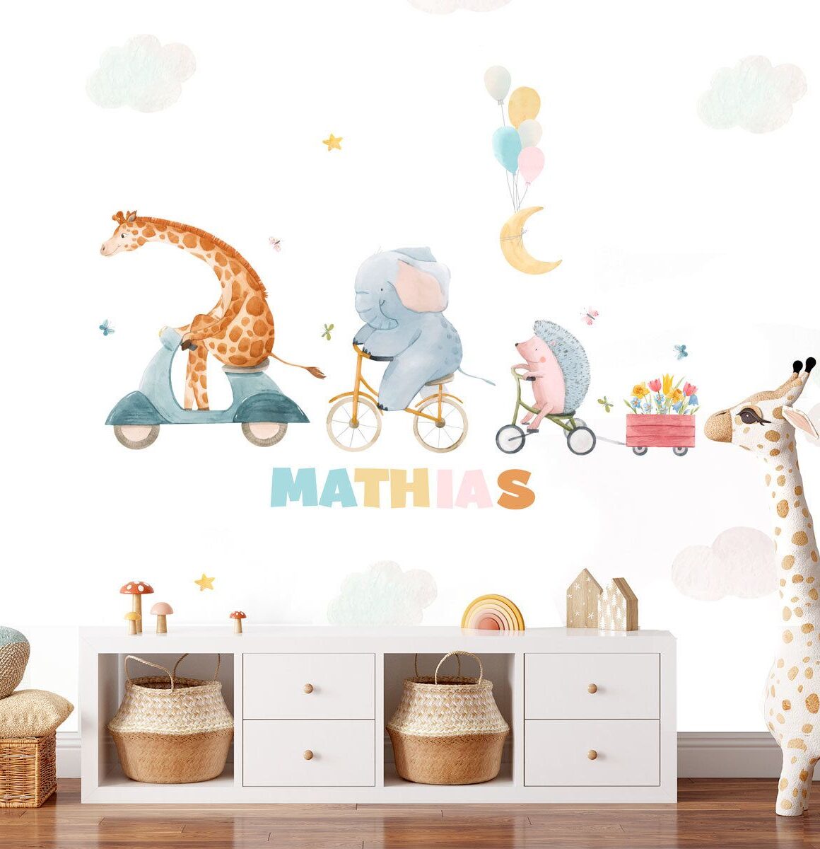 papier-peint-bébé-personnalisé