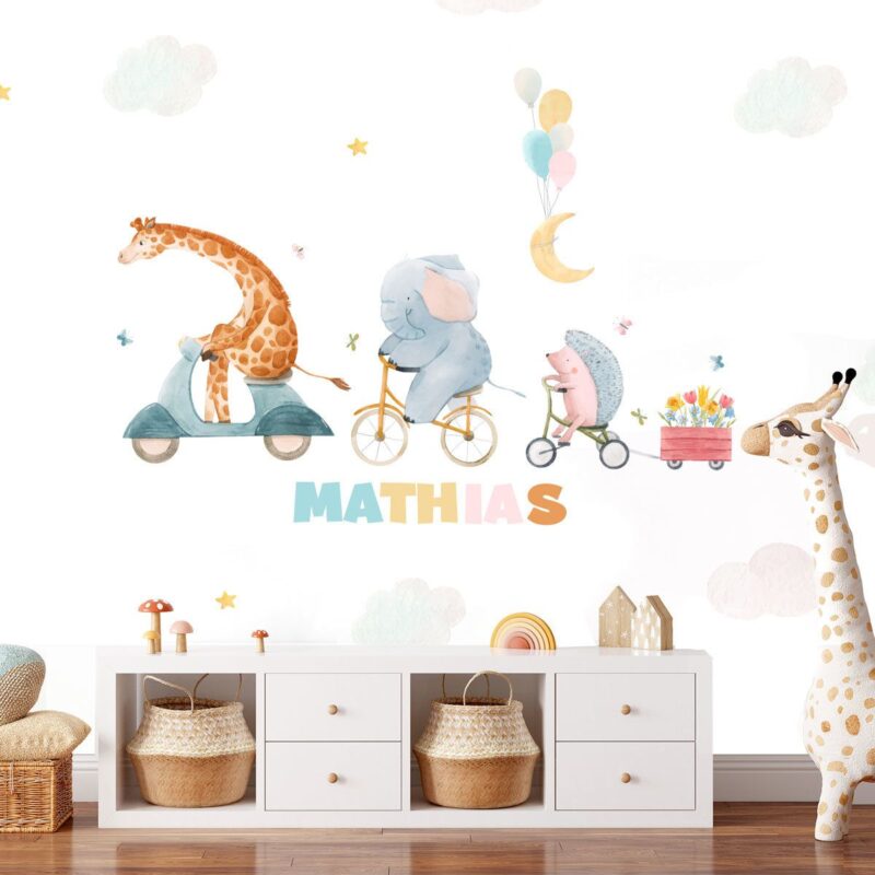 papier-peint-bébé-personnalisé