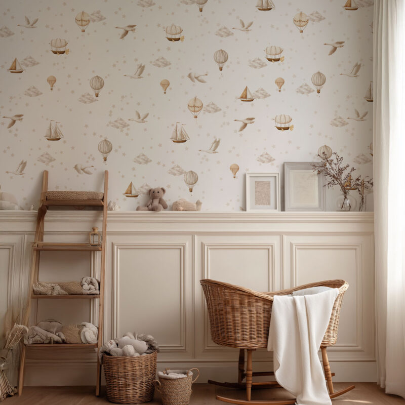 papier-peint-beige-bébé