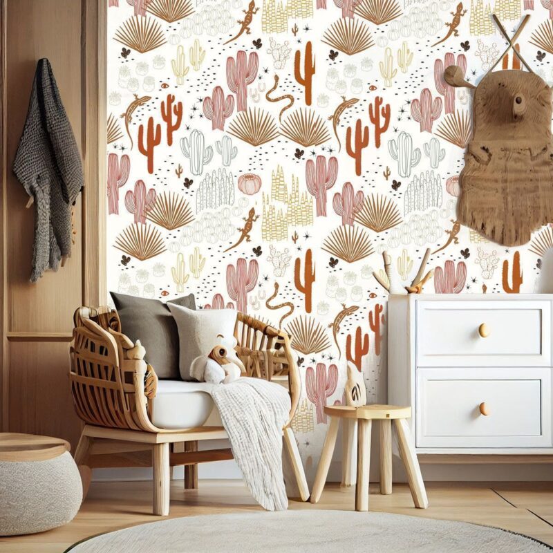 papier-peint-cactus-pour-enfant