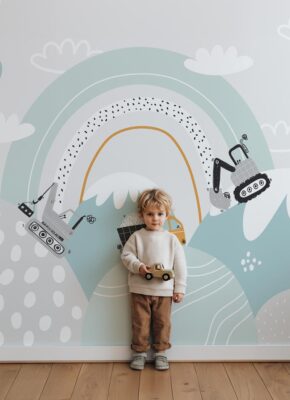 papier-peint-camion-bleu