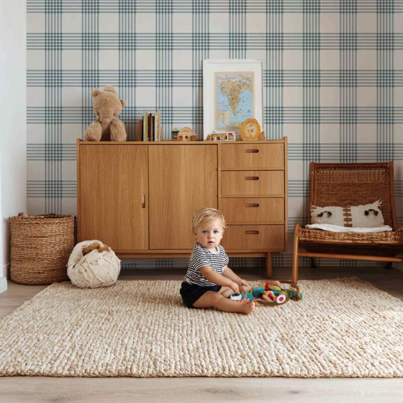 papier-peint-carreaux-bleu