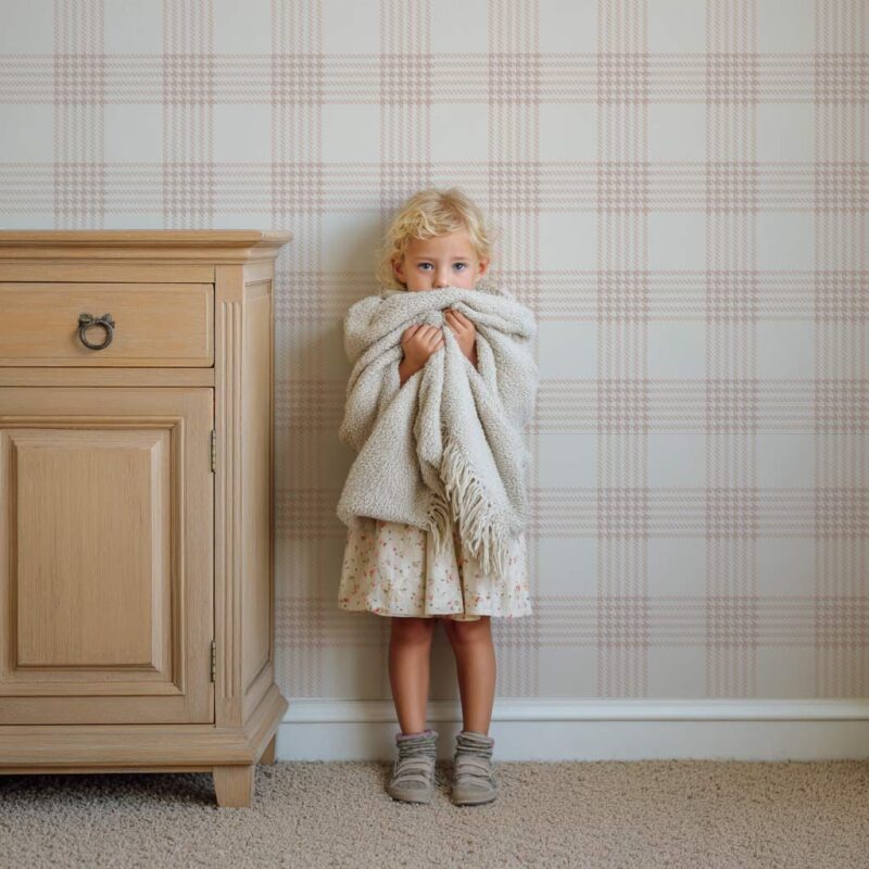 papier-peint-carreaux-rose